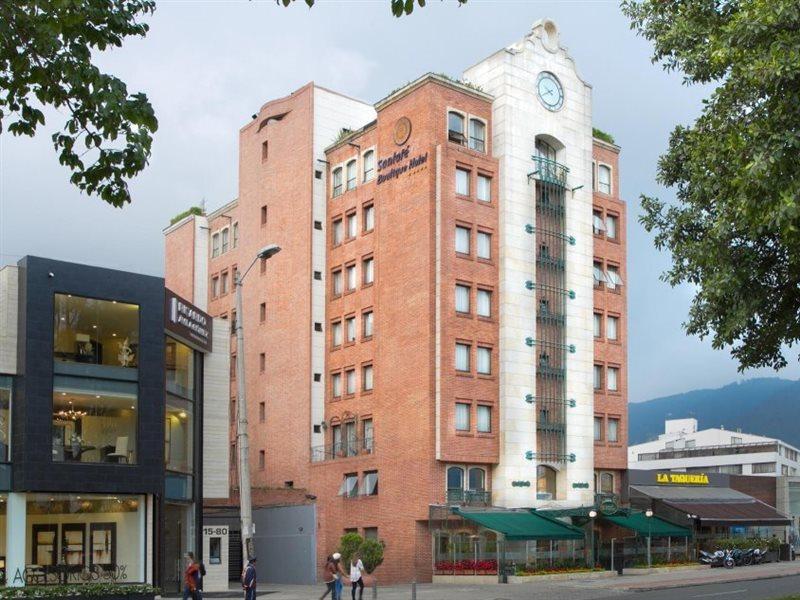 Santafe Boutique Hotel Bogotá Exteriör bild