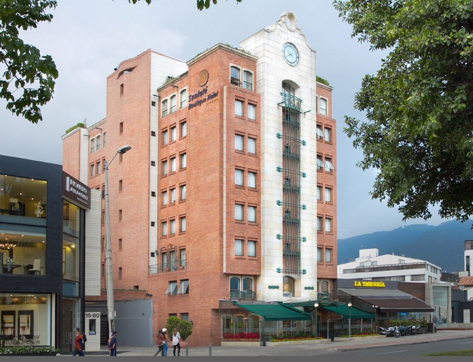 Santafe Boutique Hotel Bogotá Exteriör bild
